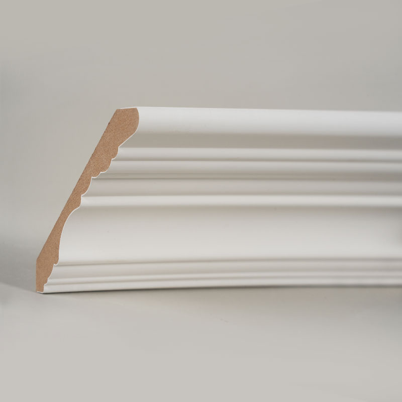 قالب گیری تاج ام دی اف (پرکننده با پرکننده و سفید مروارید) 3/5 اینچ × 4 1/2 اینچ