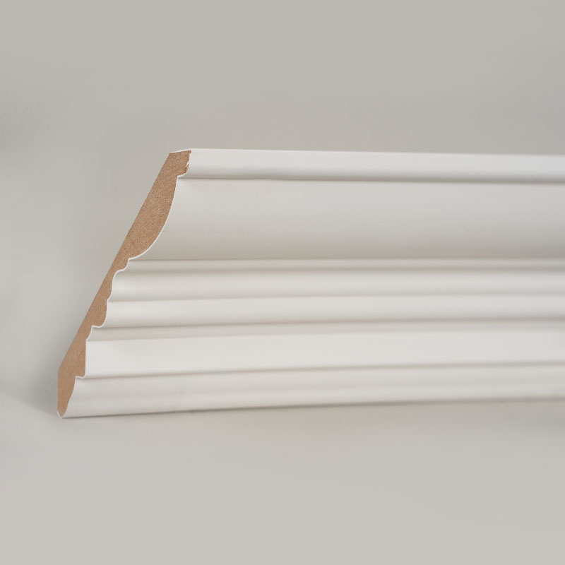 قالب گیری تاج ام دی اف (پرکننده با پرکننده و سفید مروارید) 3/5 اینچ × 4 1/2 اینچ