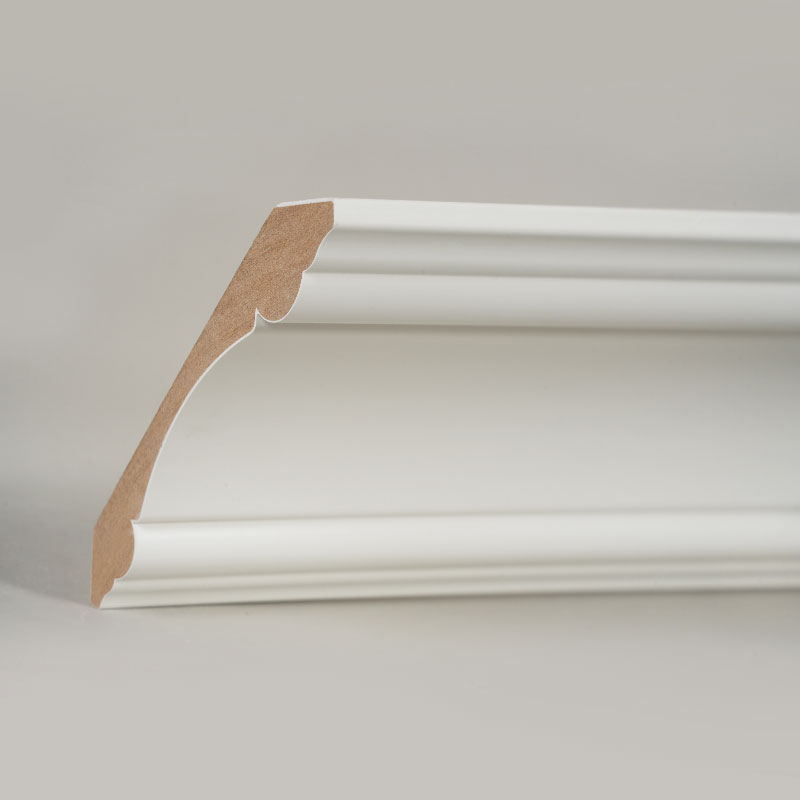 قالب گیری تاج ام دی اف (پرکننده پرکننده و سفید مرواریدی) 3/4 اینچ × 4 3/4 اینچ