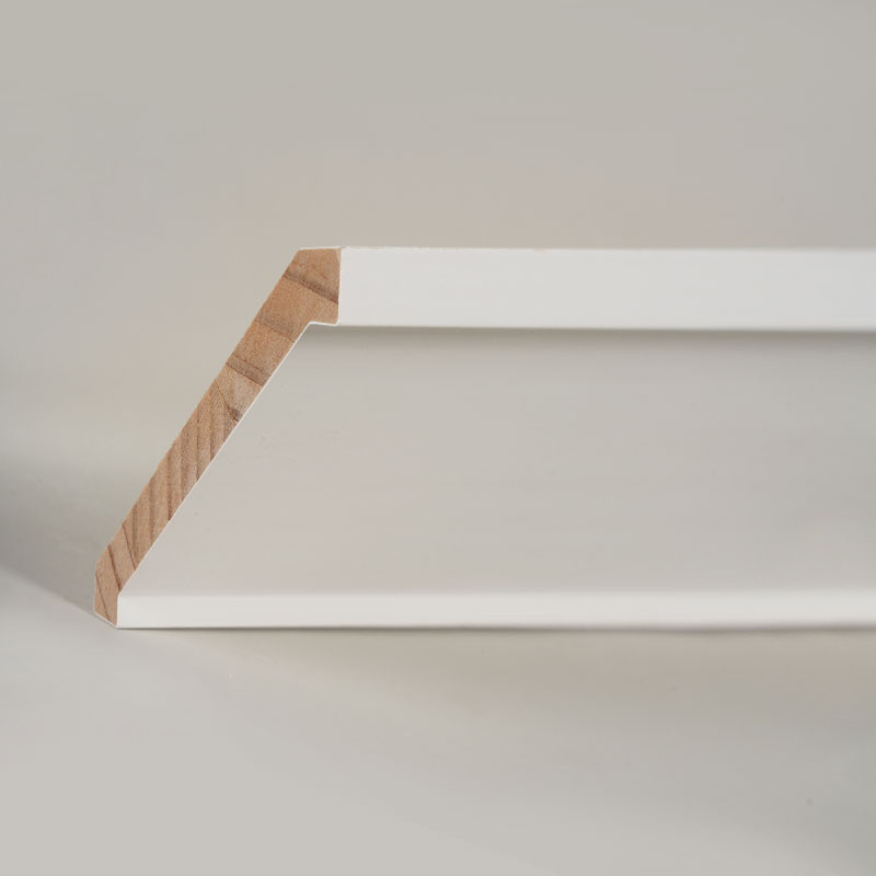 قالب گیری تاج چوب کاج (پرکننده با پرکننده و سفید مروارید) 3/5 اینچ × 4 1/4 اینچ