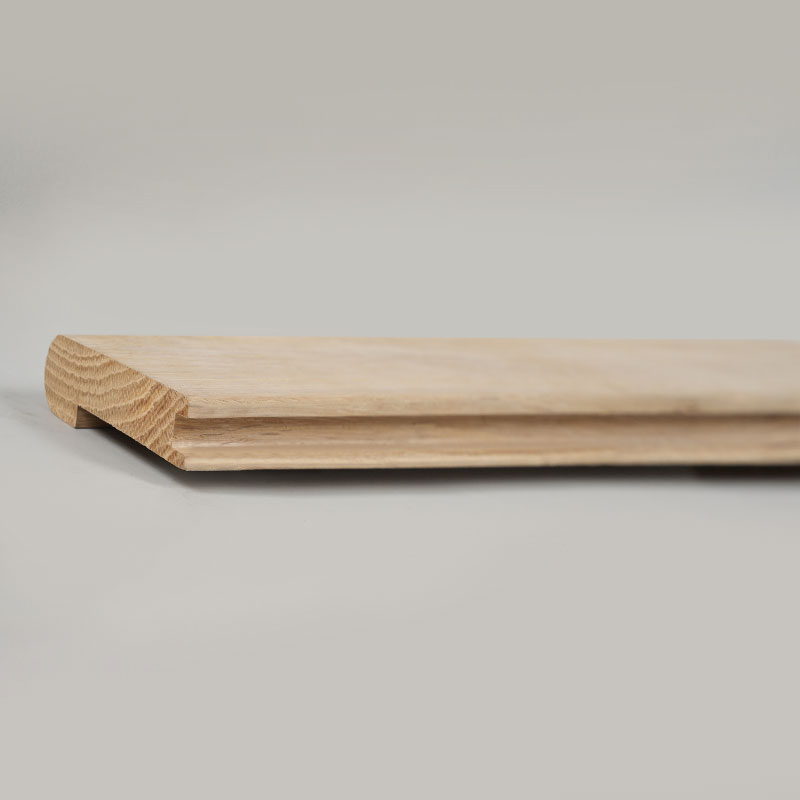نوک پله چوب بلوط سفید کامل (رنگ ناتمام) – رنگ طبیعی بلوط – 3/5 'x2 15/16'