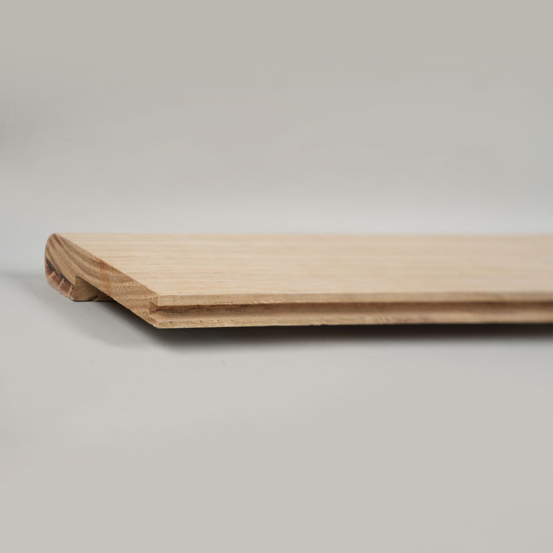نوک پله چوب بلوط سفید کامل (رنگ ناتمام) – رنگ طبیعی بلوط – 1/2 'x2 15/16'
